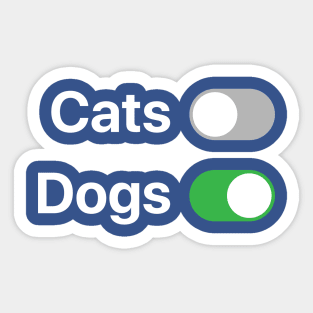 Dogs ON Sticker